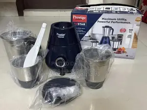 PRESTIGE ZESTAR MIXER GRINDER With Stainless Steel Jars 3 Units