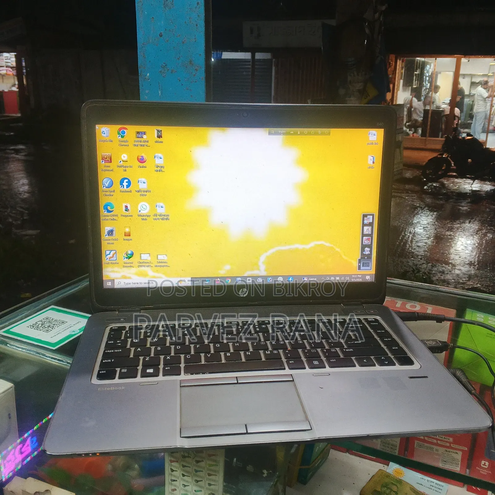 Laptop HP EliteBook 840 G8 8GB Intel Core I5 SSD 256GB