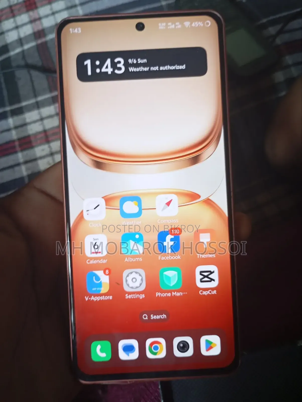 Vivo iQOO Z10 Turbo 256 GB Orange