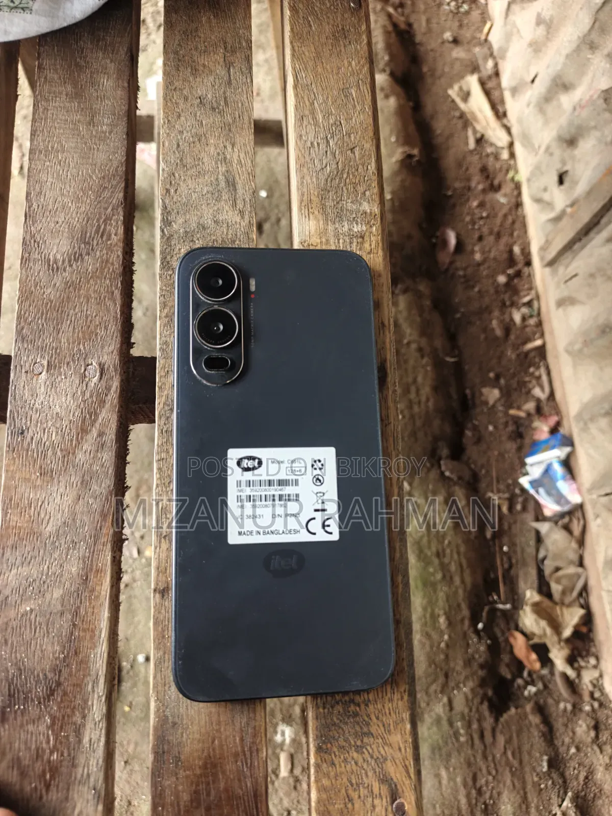 Itel City 200 128 GB Black