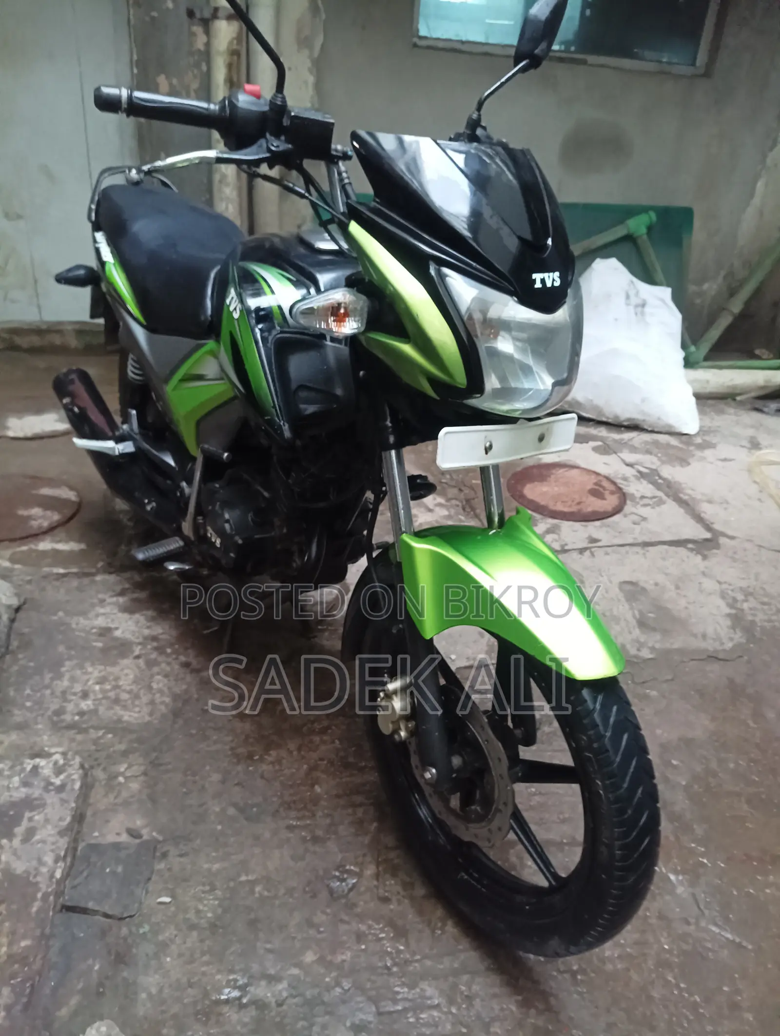 TVS Stryker 125 2019 Green
