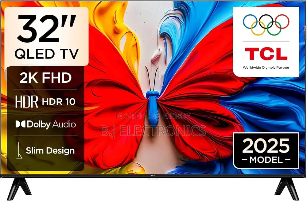 TCL 32S5K 32′′ | QLED Full HD Bezel-Less | Google Smart TV |
