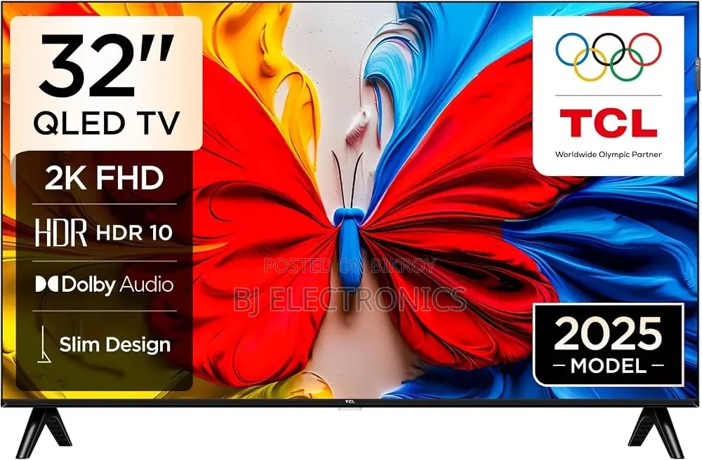 TCL 32S5K 32′′ | QLED Full HD Bezel-Less | Google Smart TV |