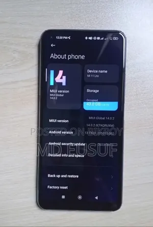 Xiaomi Mi 11 Lite 128 GB Black