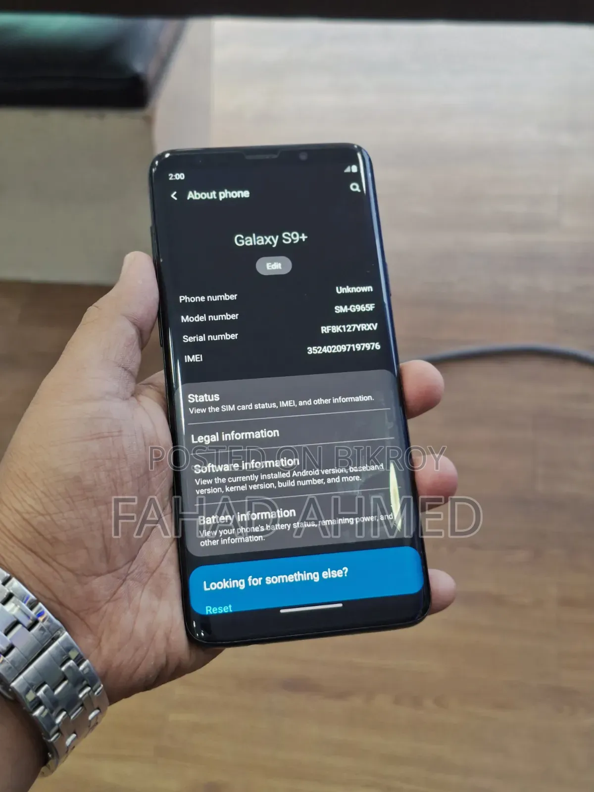 Samsung Galaxy S9 Plus 128 GB Black