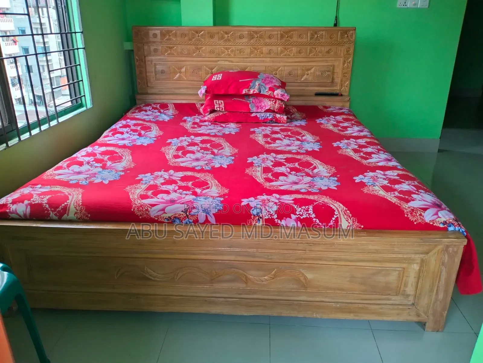 Bed 7 Feet by 6 Feet