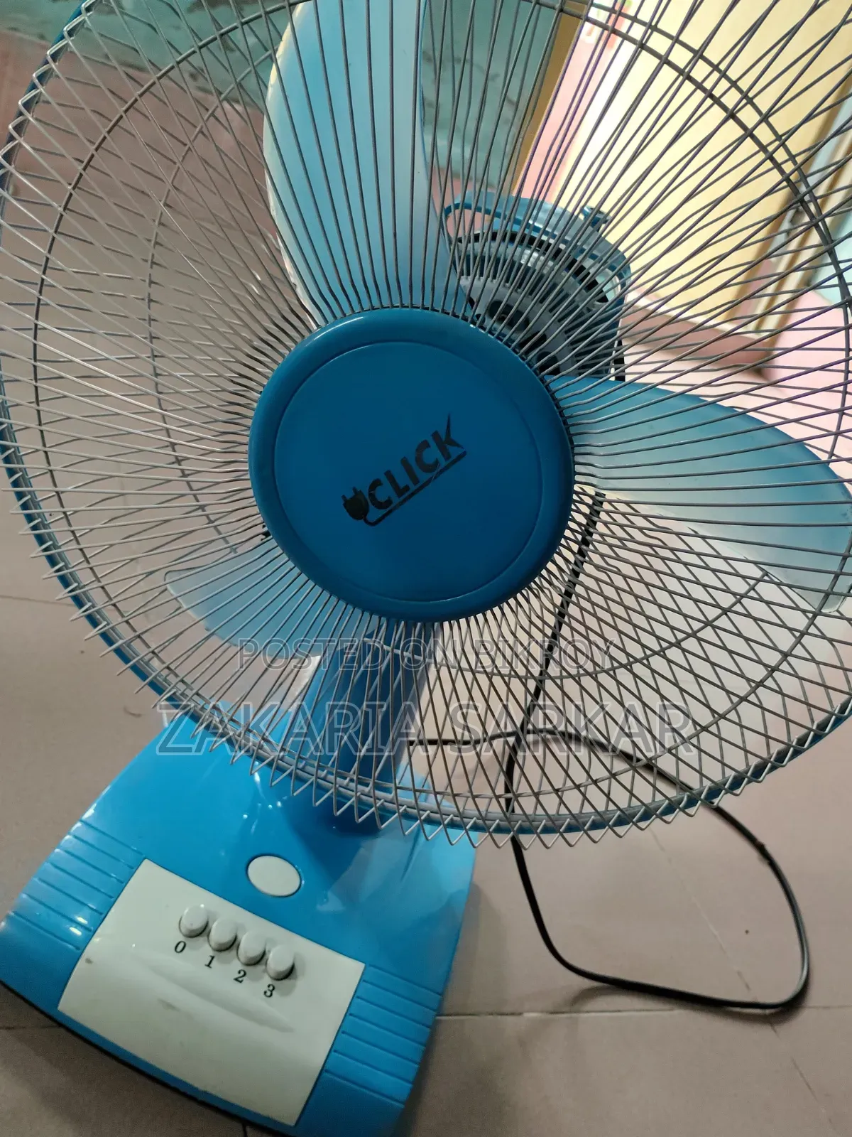 A Table Fan