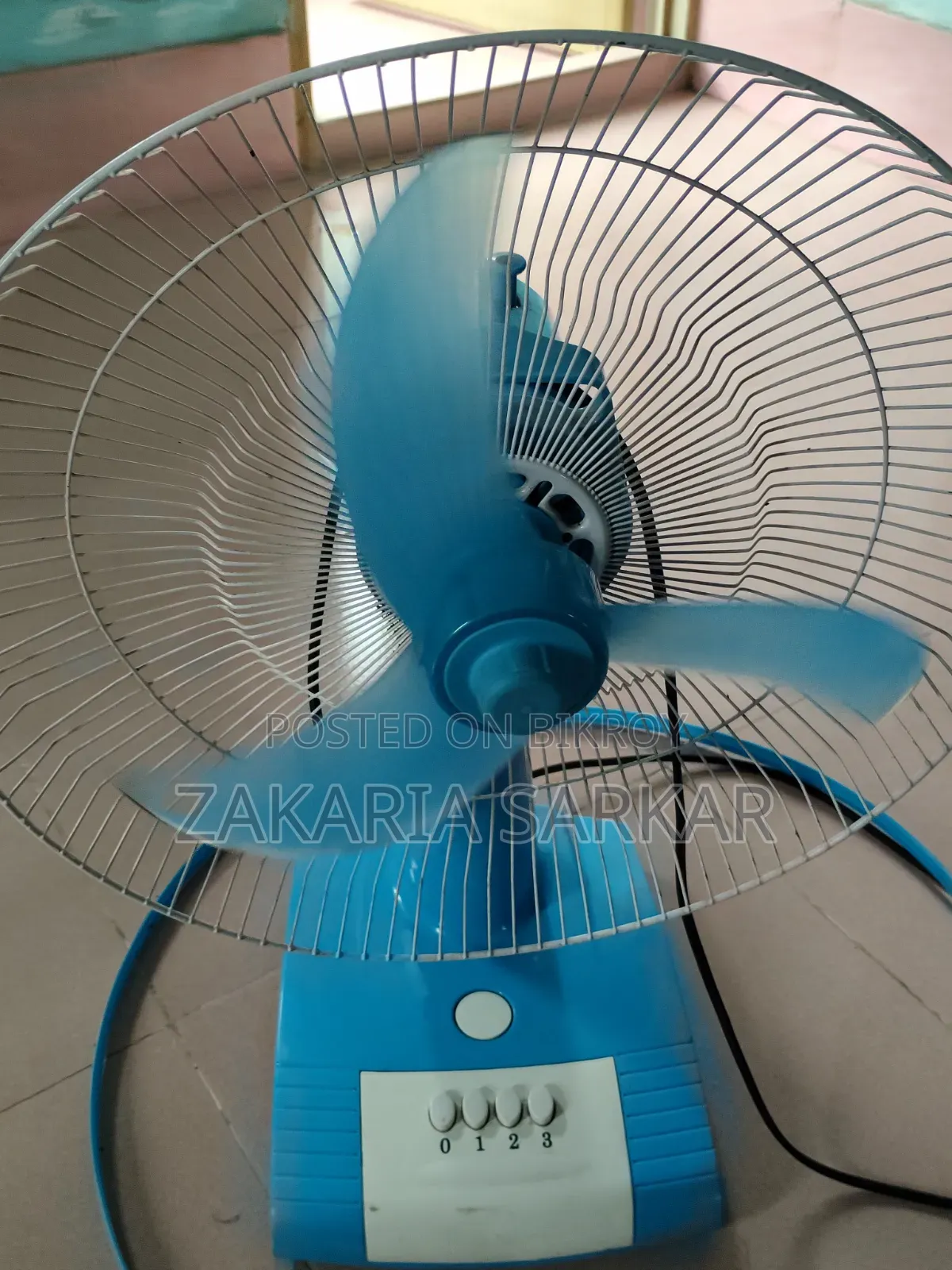 A Table Fan