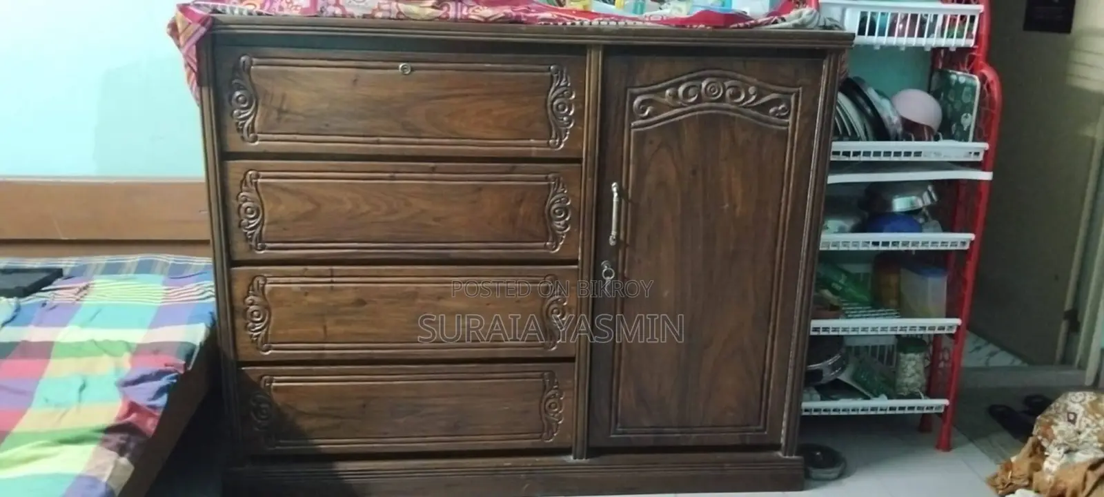 সুন্দর ডিজাইন এরকাঠের ওয়ারড্রপ