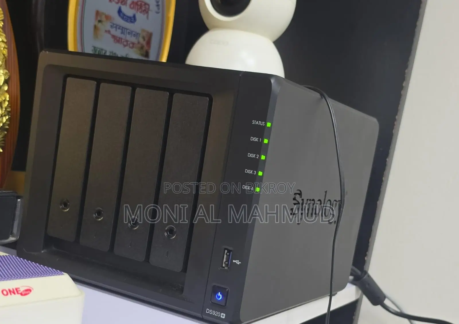 Synology DiskStation DS920+ 4-Bays NAS Enclosure