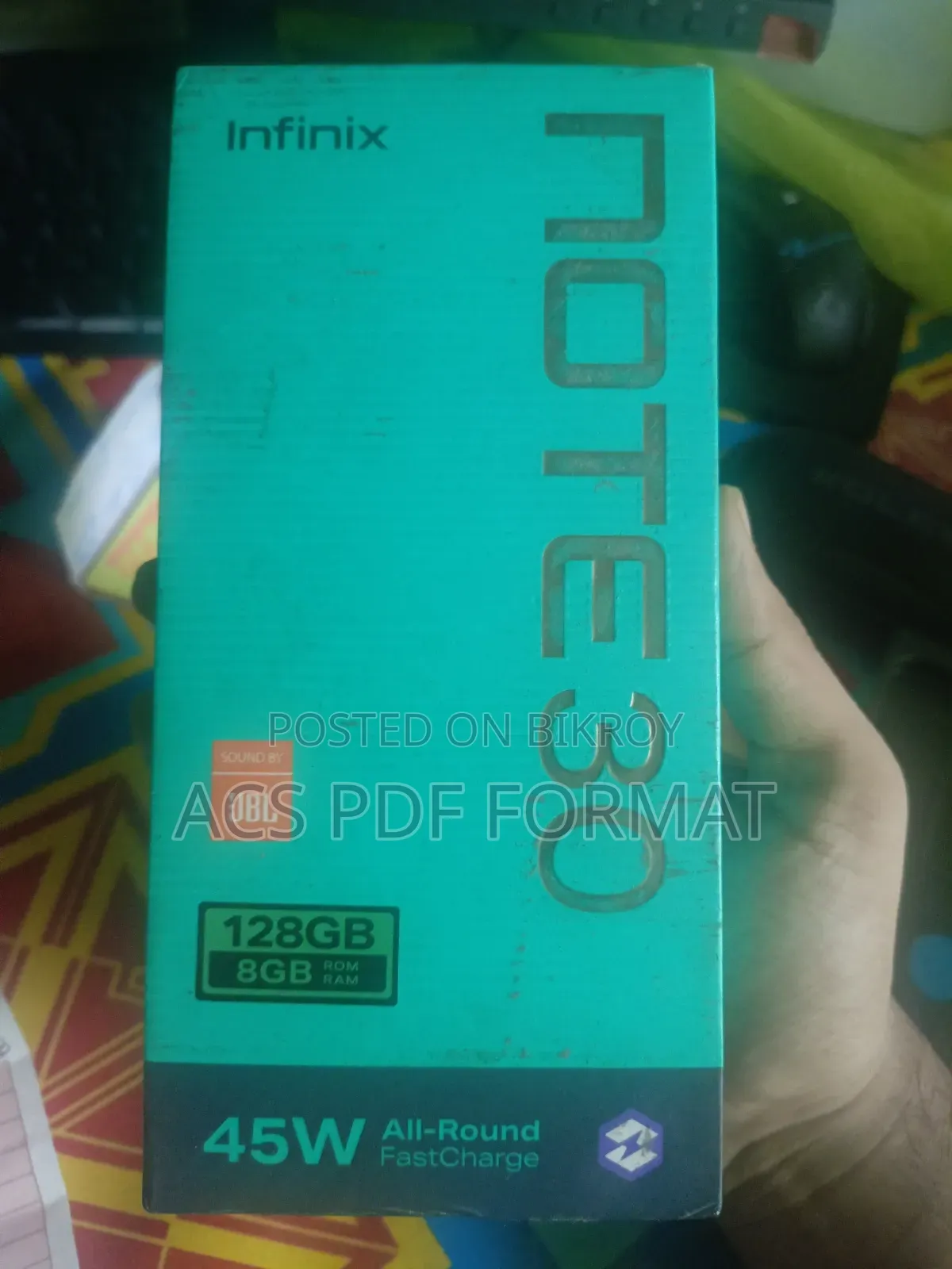 Infinix Note 30 5G 128 GB White