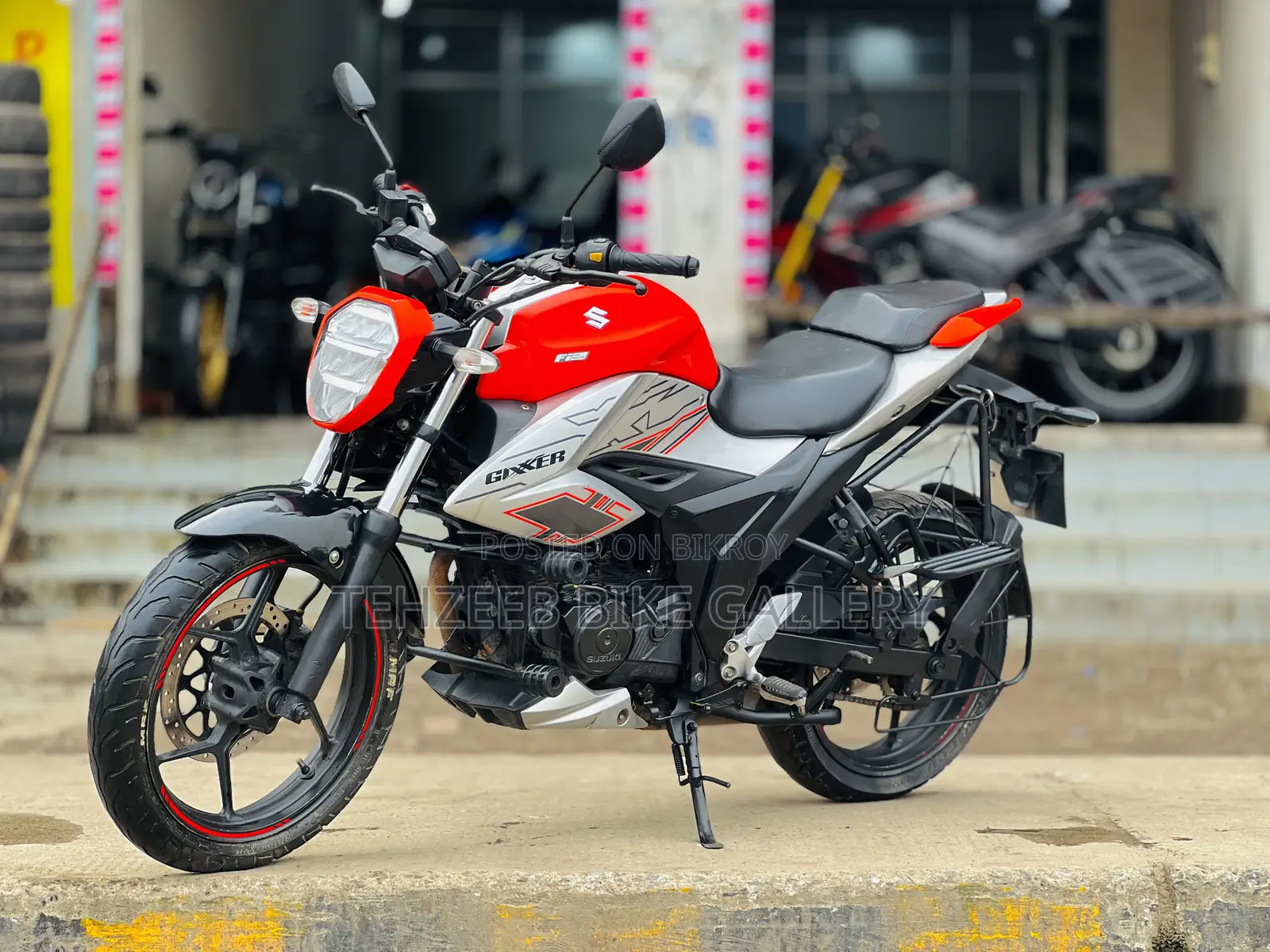 Suzuki Gixxer 2024 Orange