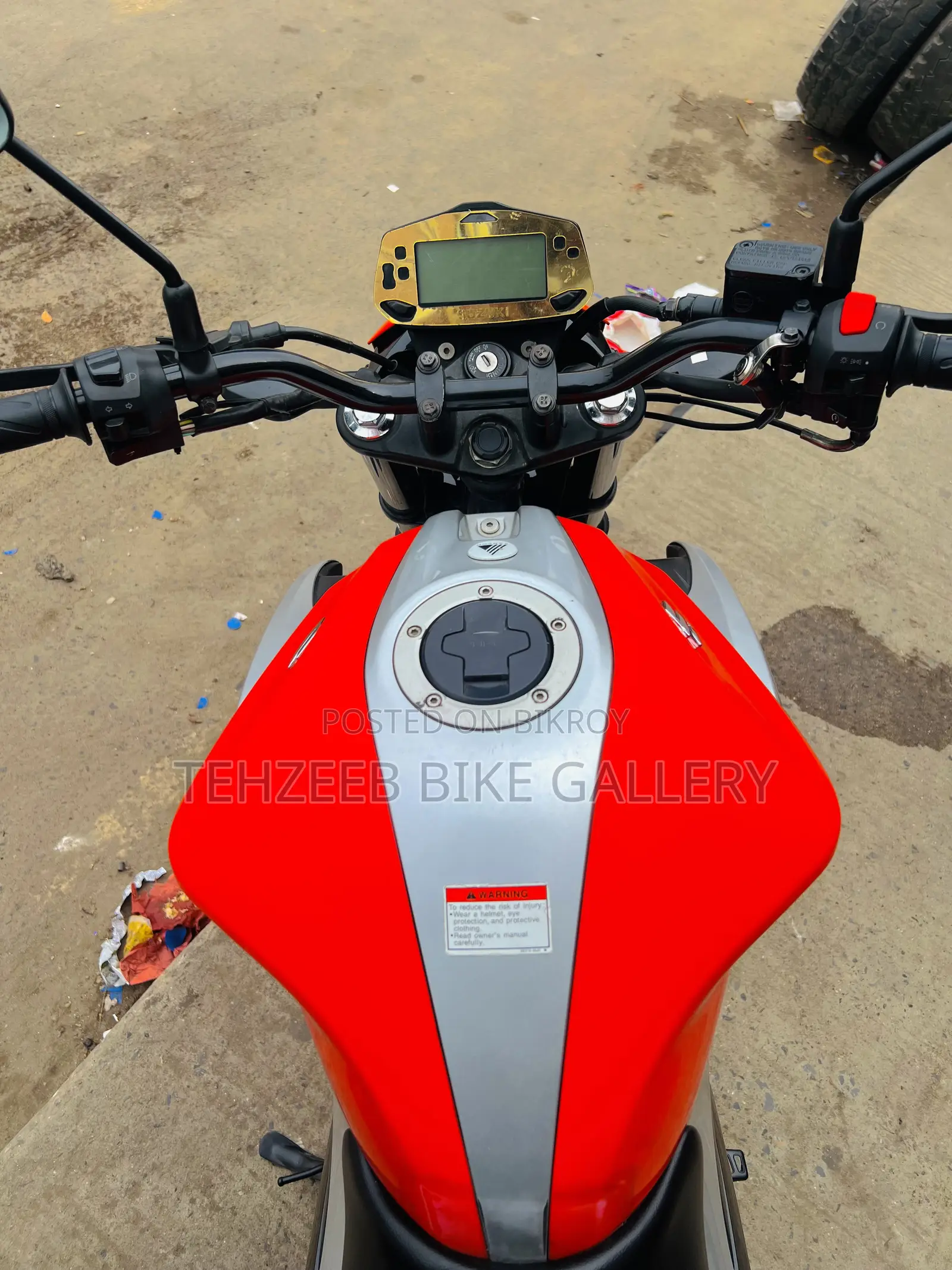 Suzuki Gixxer 2024 Orange