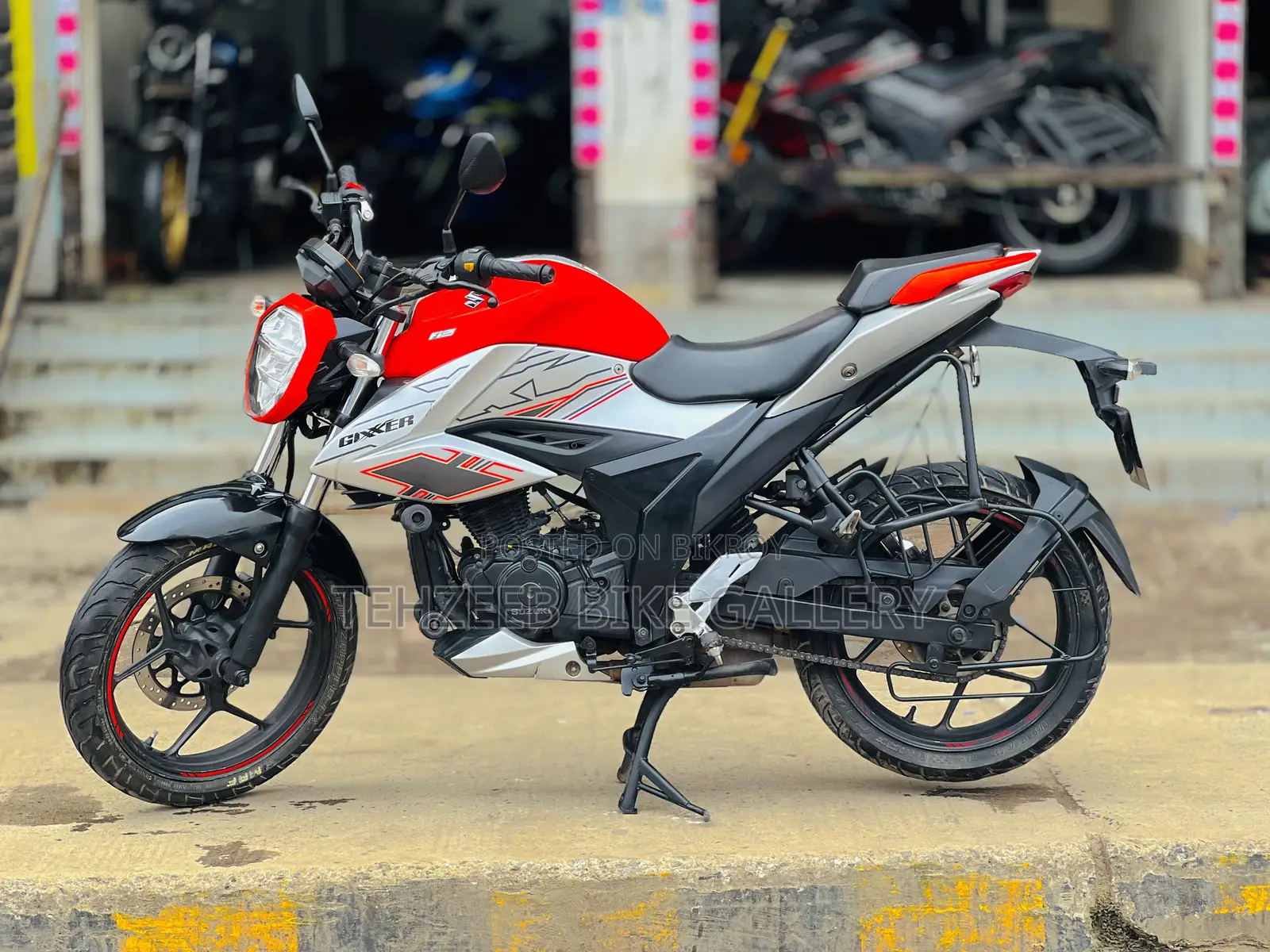 Suzuki Gixxer 2024 Orange