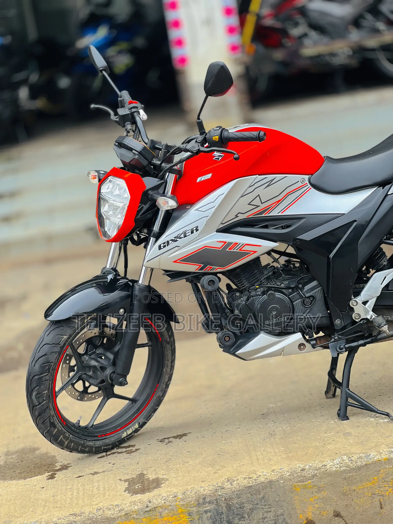 Suzuki Gixxer 2024 Orange