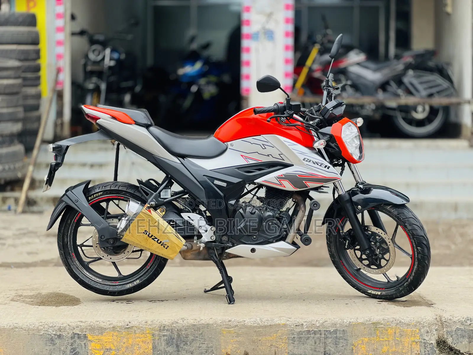Suzuki Gixxer 2024 Orange