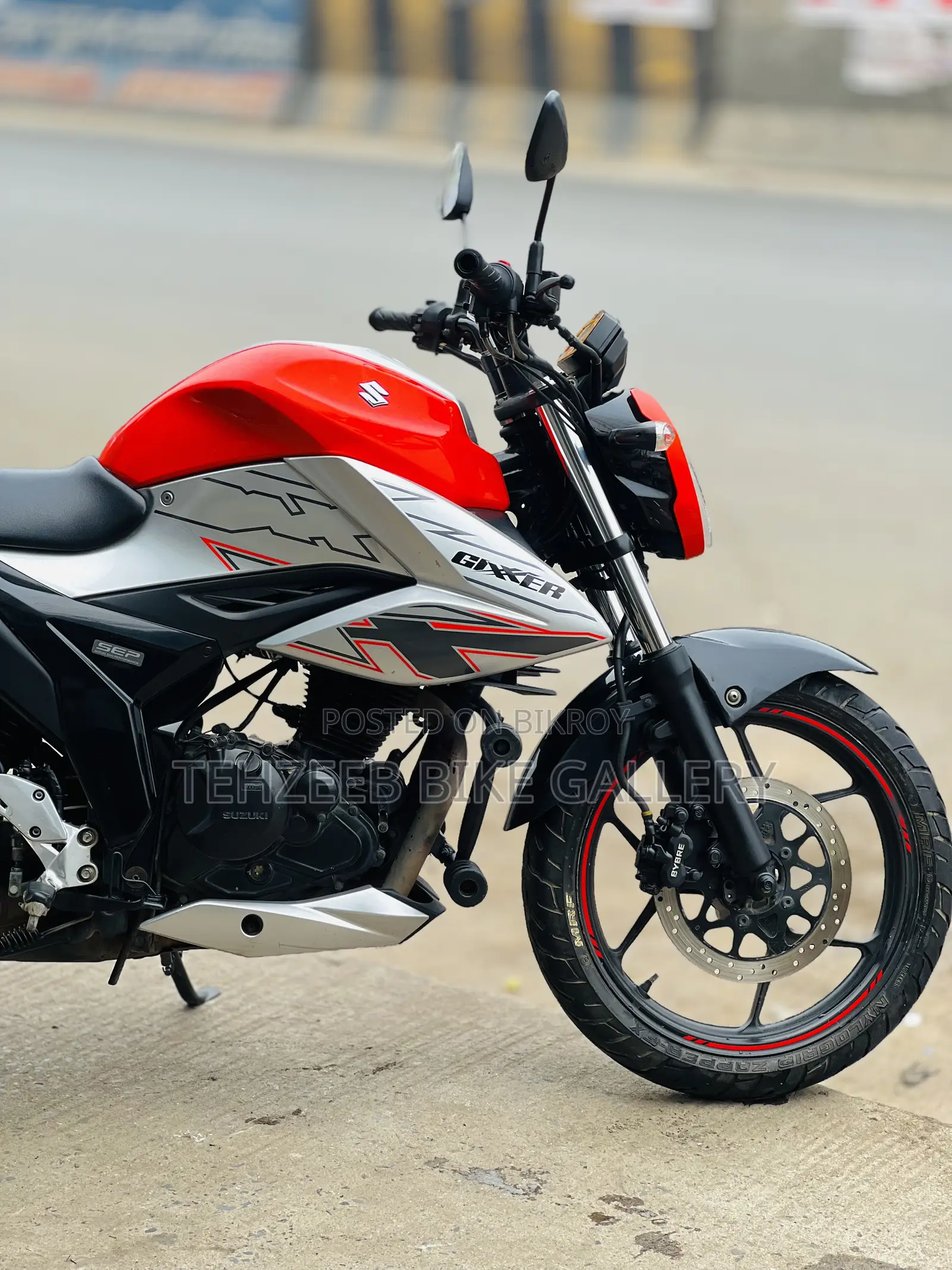 Suzuki Gixxer 2024 Orange