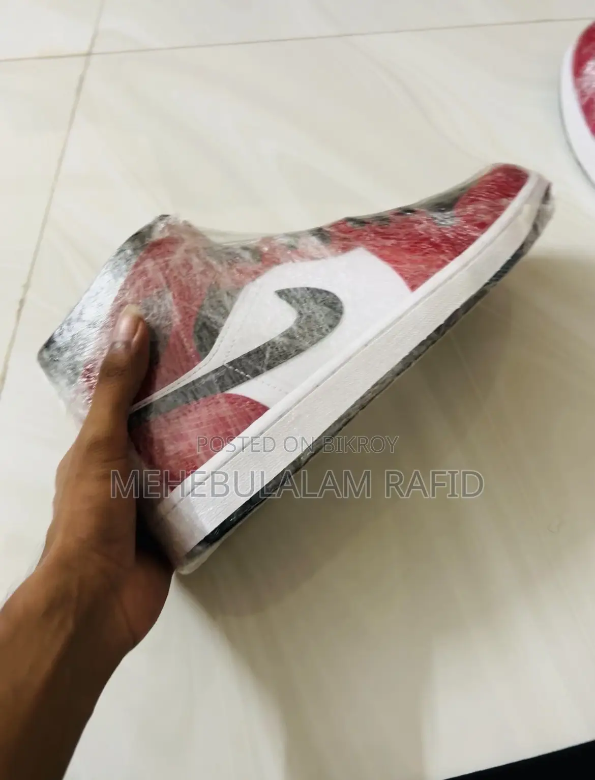 Air Jordan 1 High Bred Toe Original