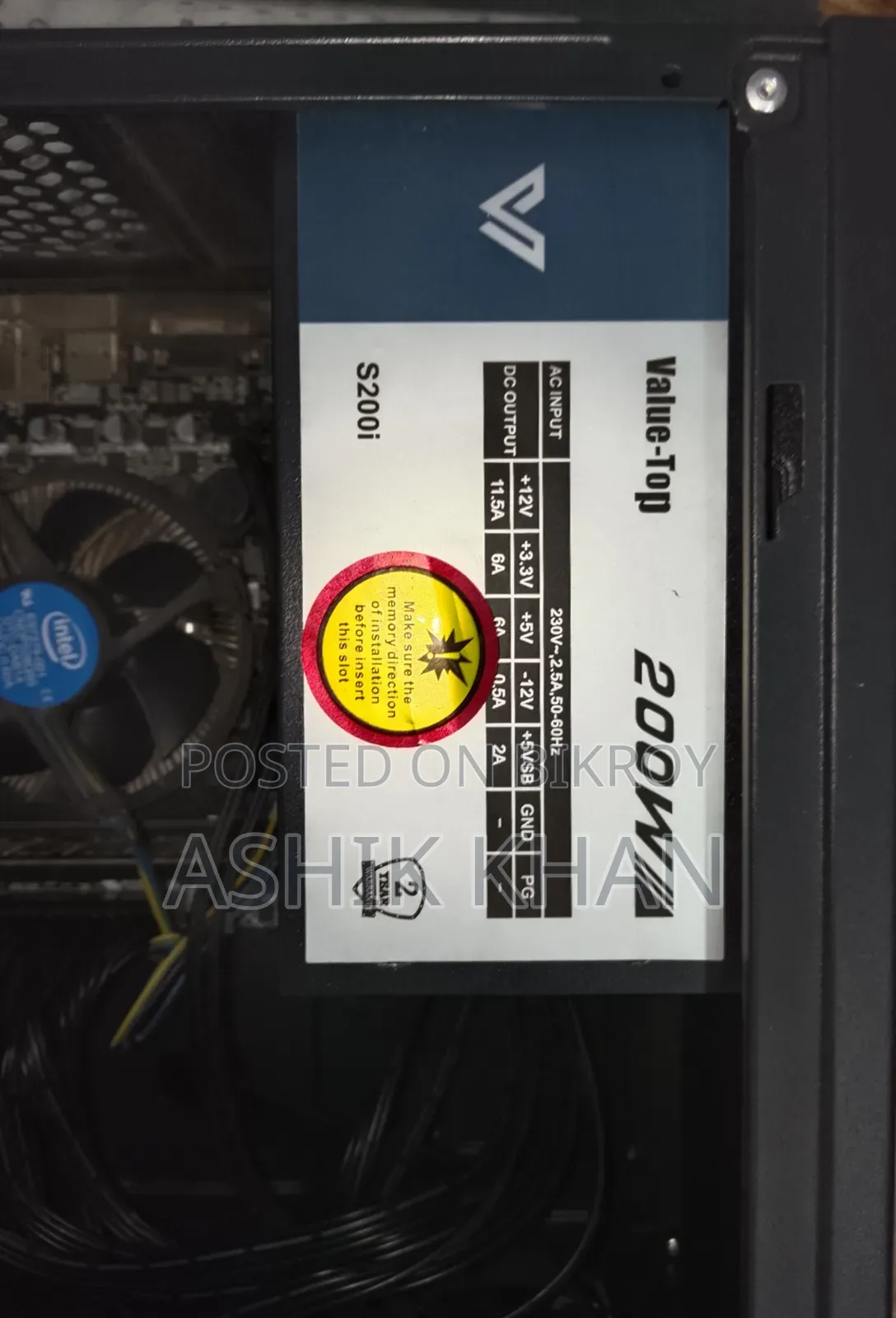 Desktop Computer 8GB Intel Core I5 SSD 128GB