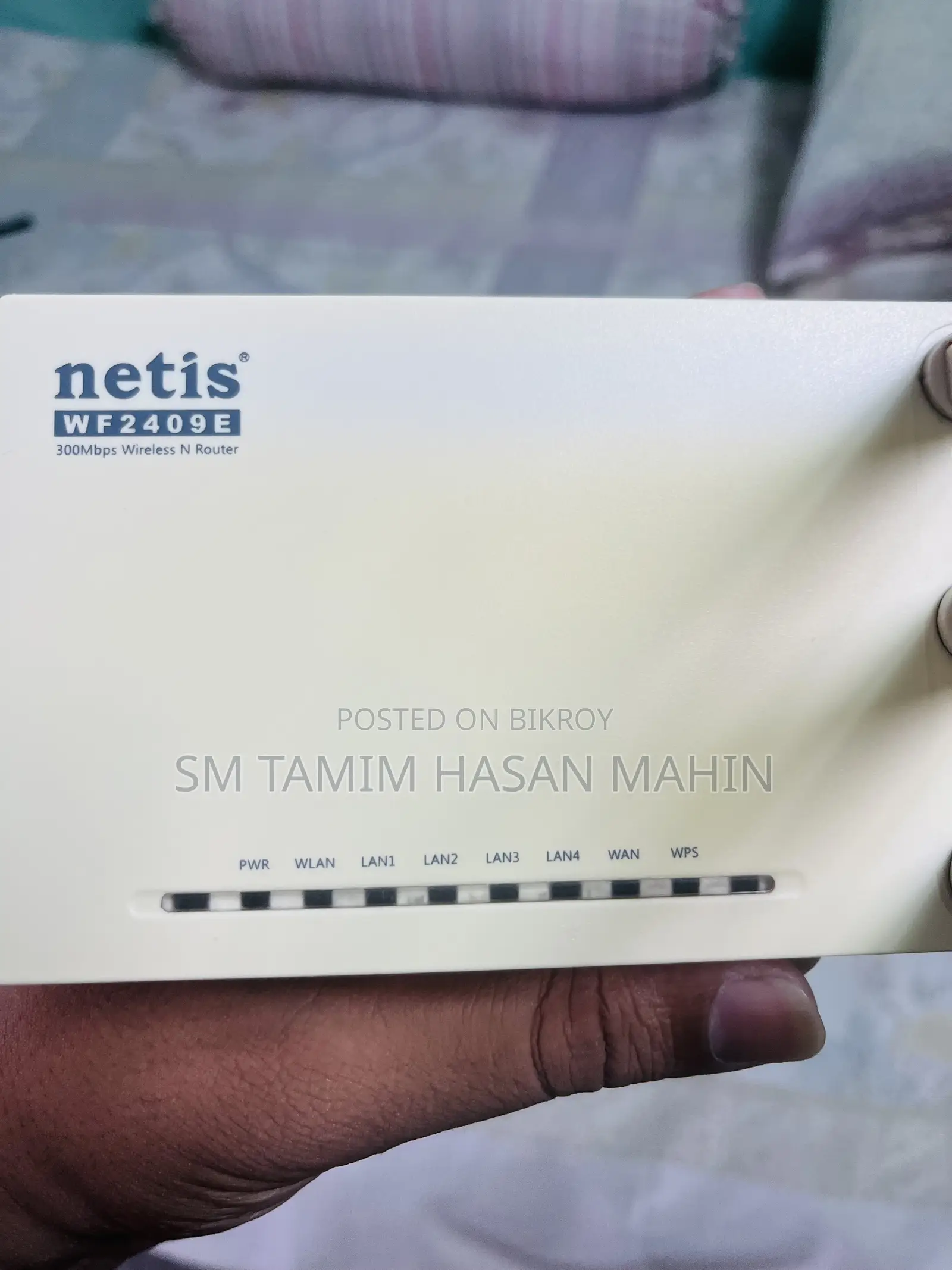 High Speed 5dbi,300mbps,2.4G-Hz Netis Router
