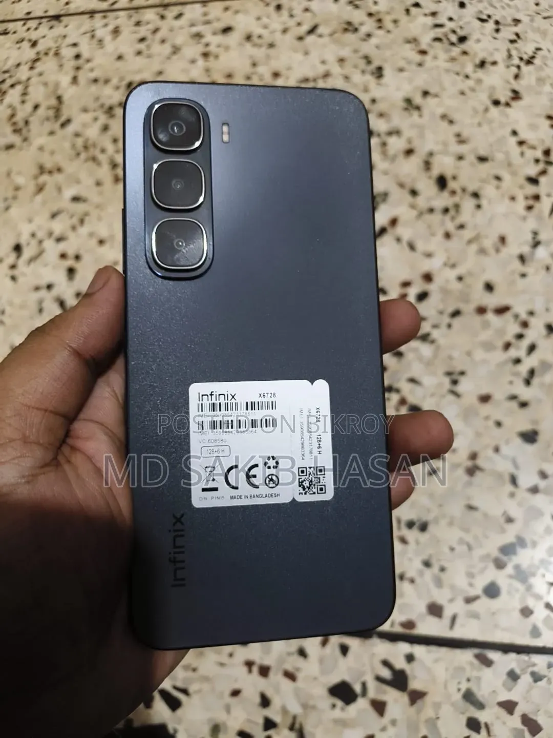 Infinix Hot 60i 128 GB Black