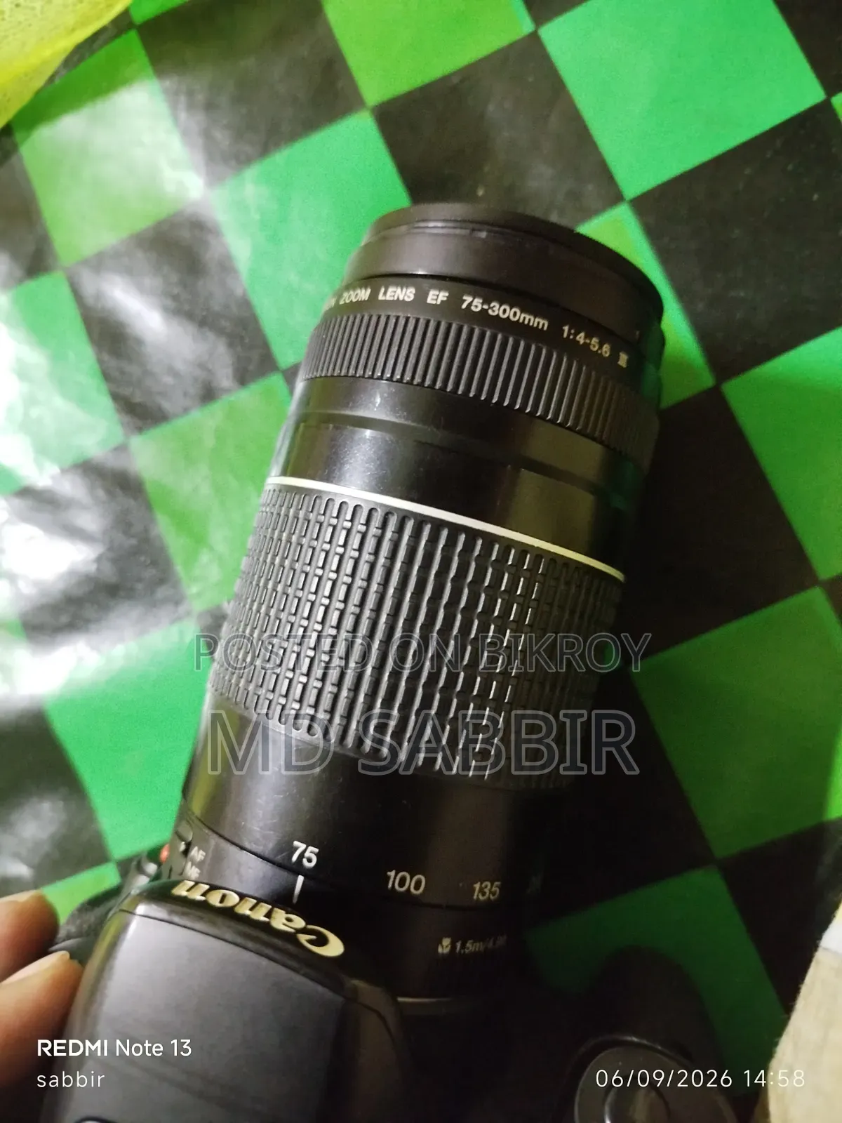 Zoom Lens 75/300