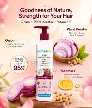  Mamaearth Onion Shampoo – 250ml