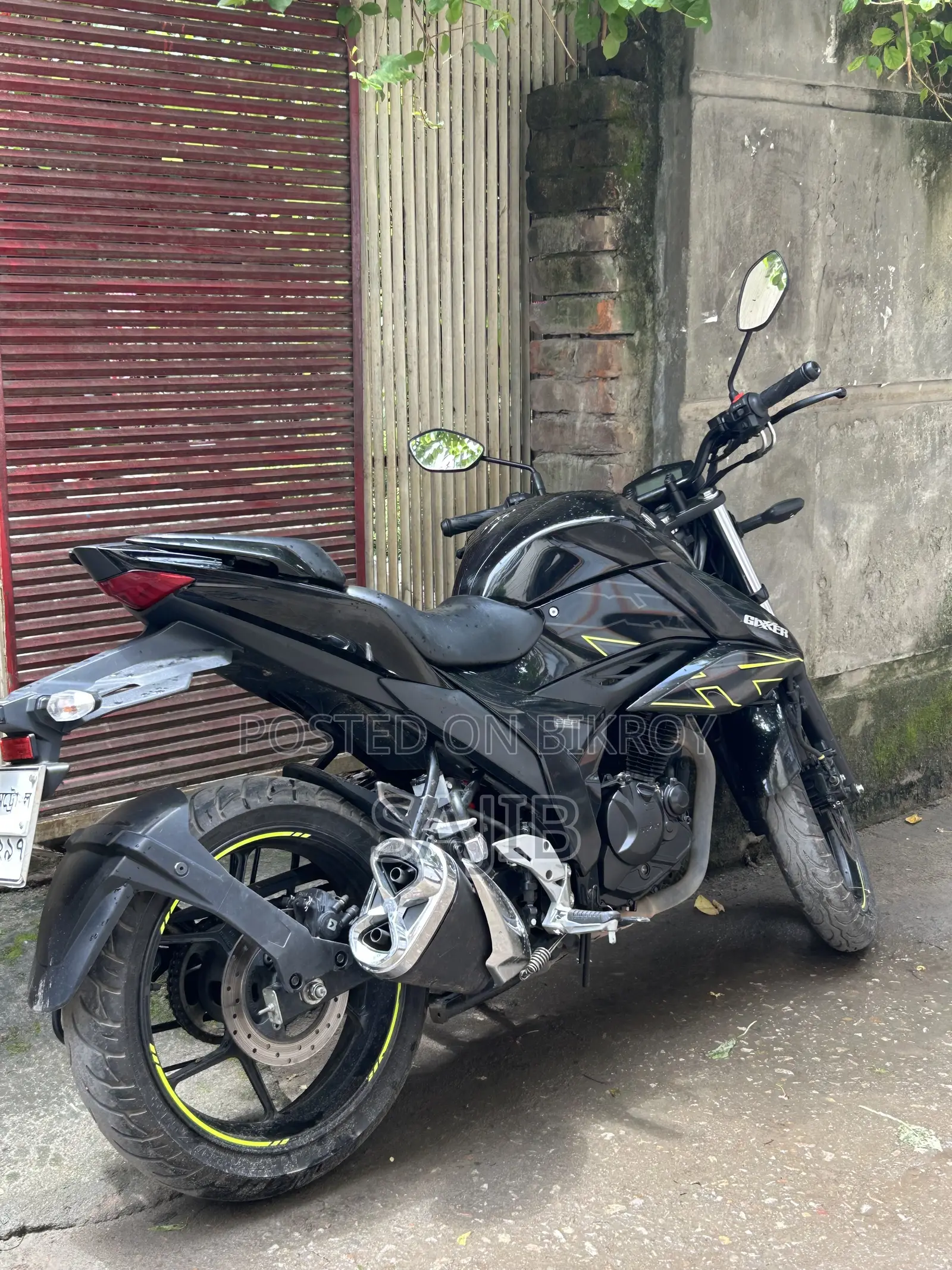 Suzuki Gixxer 2025 Black