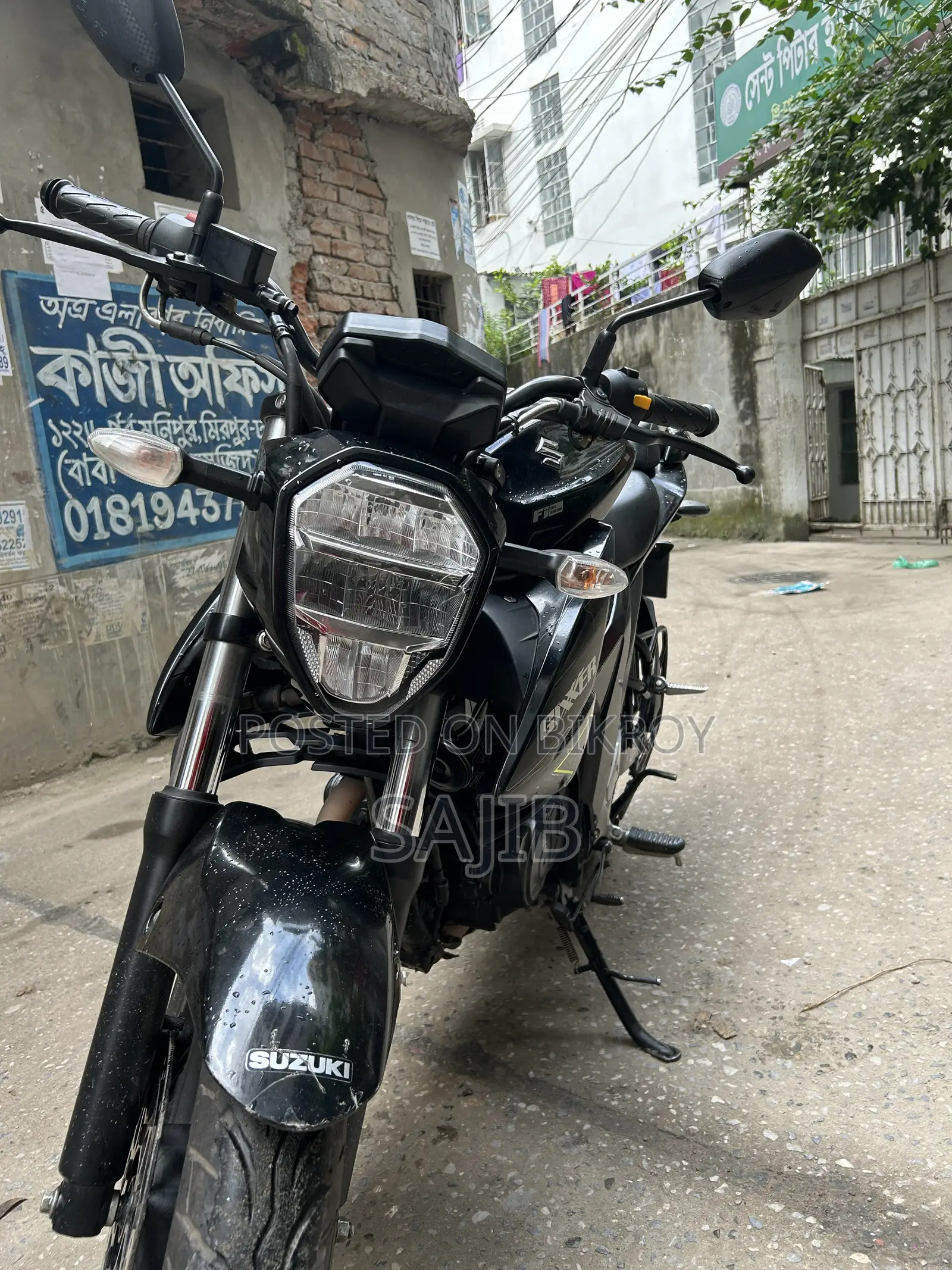 Suzuki Gixxer 2025 Black