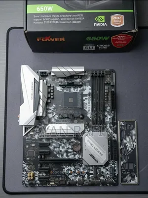 জরুরি বিক্রি: Asrock B450 Steel Legend Atx মাদারবোর্ড