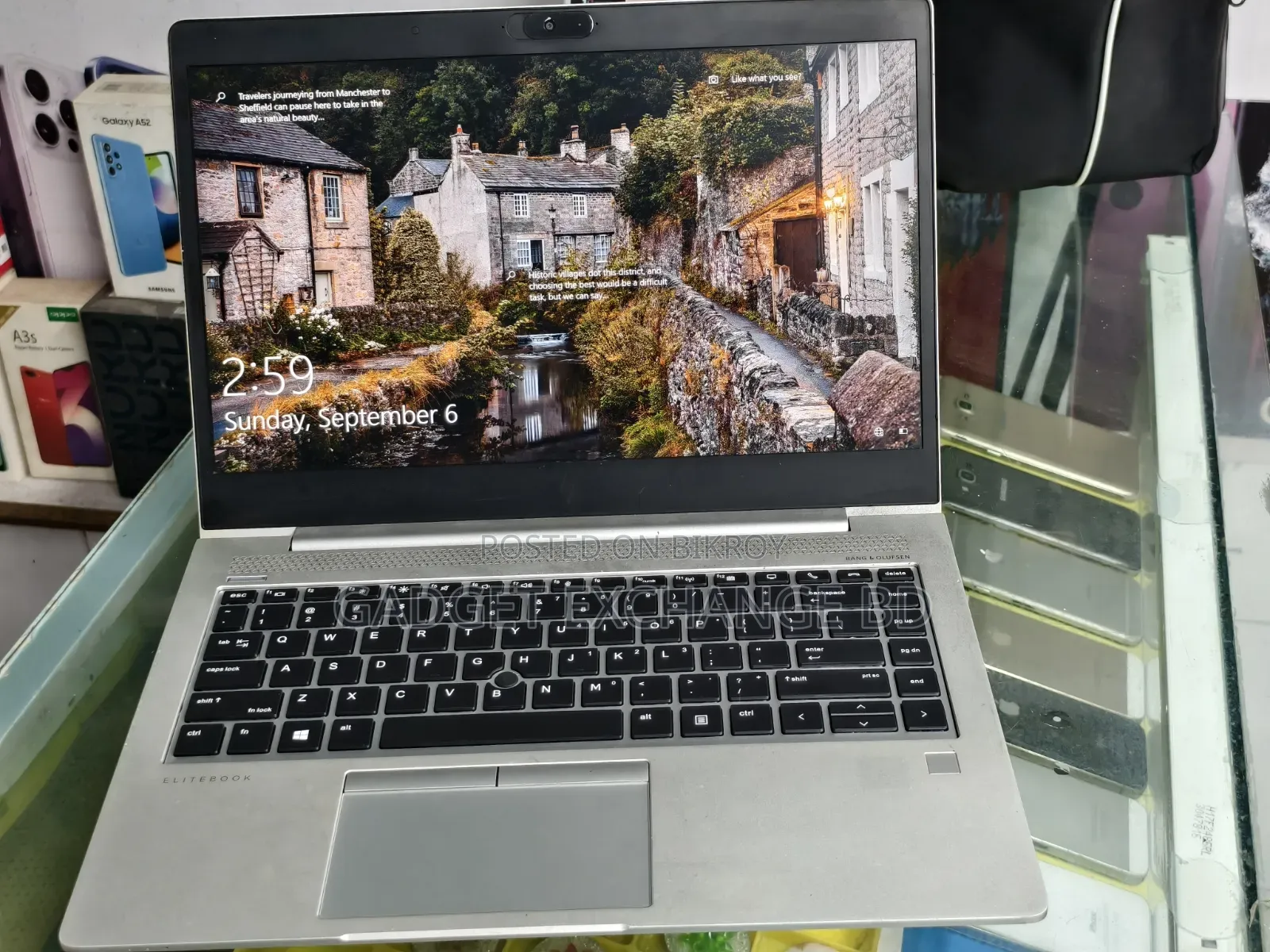 Laptop HP 8GB Intel Core i7 SSD 128GB