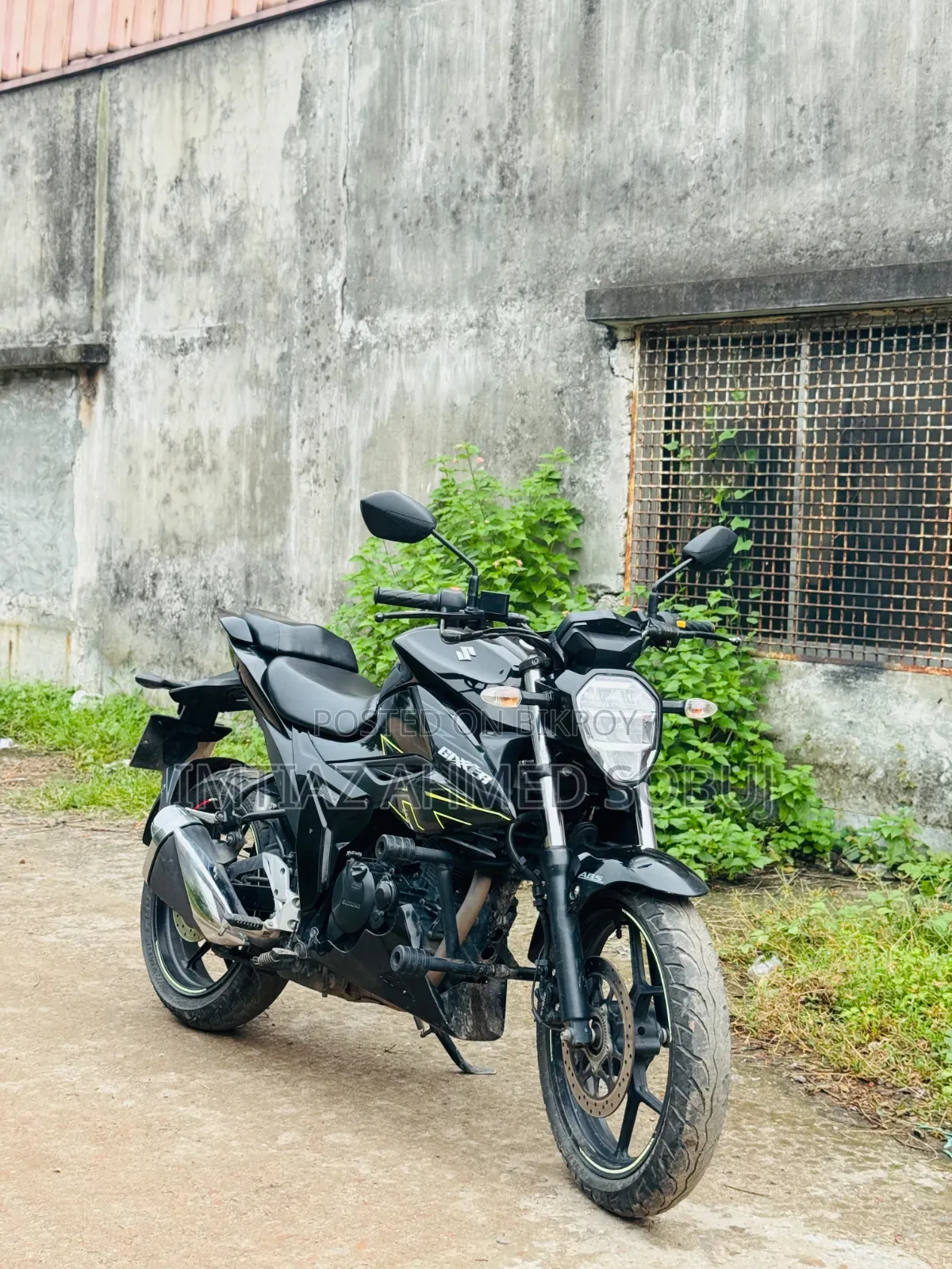 Suzuki Gixxer 2023 Black