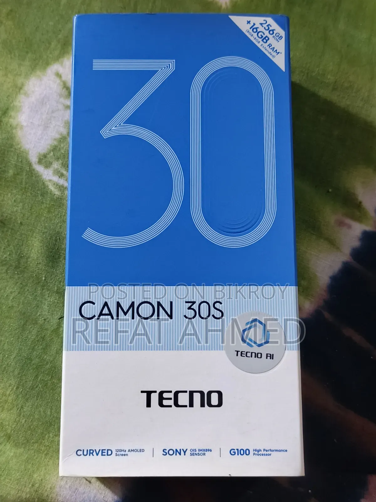 Tecno Camon 30S 256 GB Black