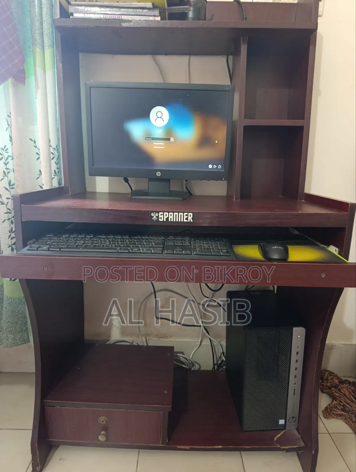 Desktop Computer HP ProDesk 600 G4 8GB Intel Core i5 SSD 128GB