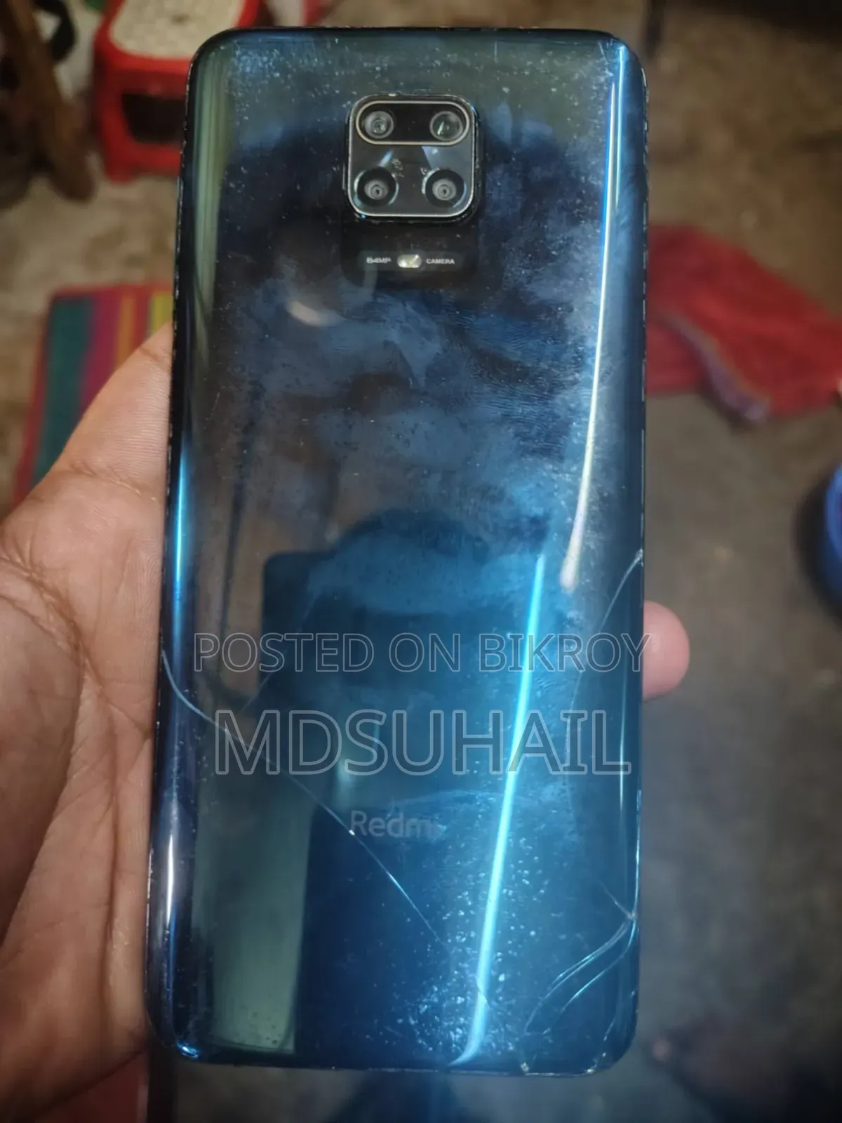 Xiaomi Redmi Note 9 Pro Max 256 GB Blue