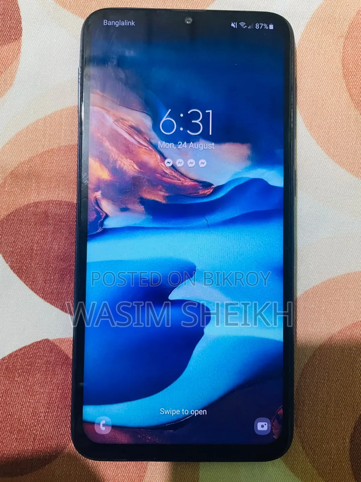 Samsung A10 32 GB Blue