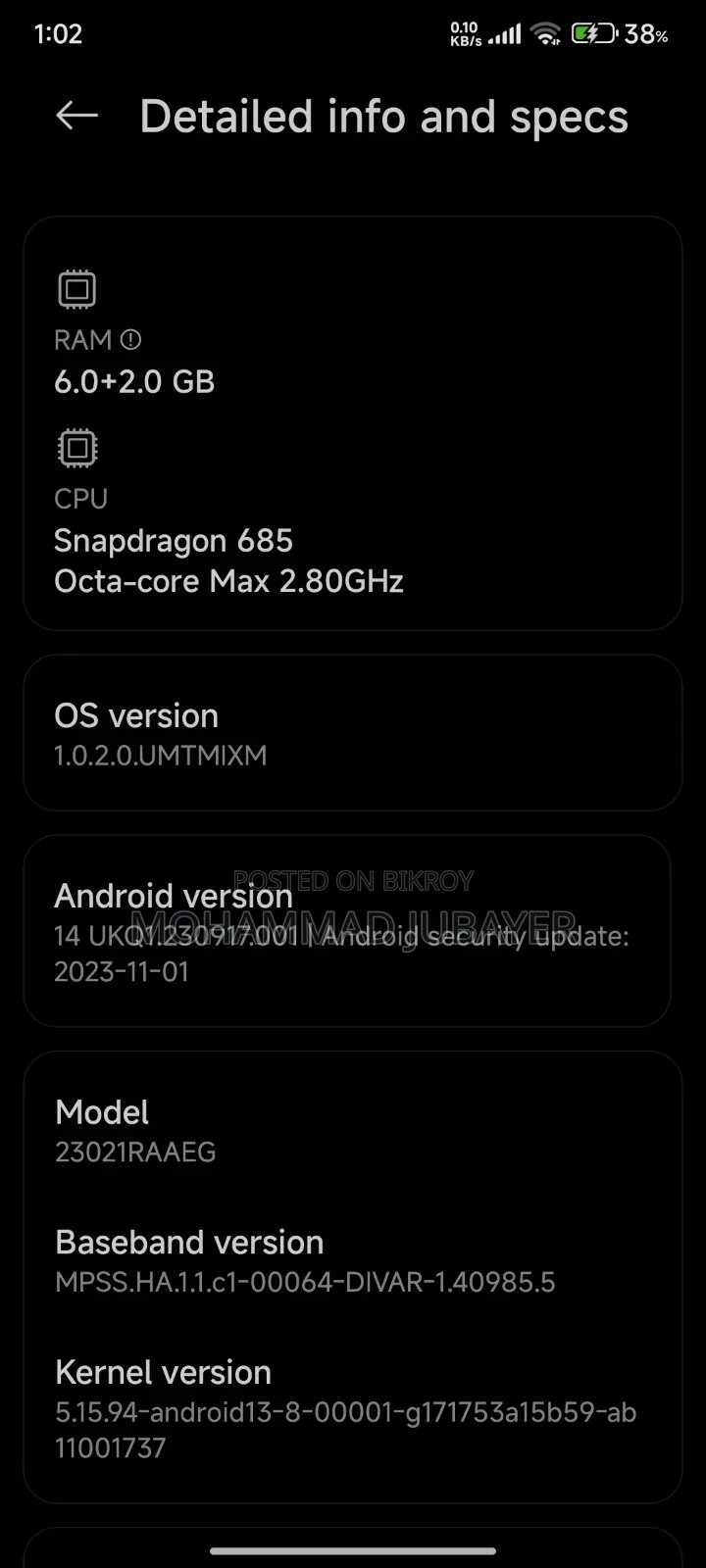 Xiaomi Redmi Note 12 128 GB White