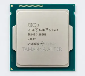 ⃣ Intel Core I5-4570 Processor Samsung 4GB DDR4 2400MHz Desktop RAM