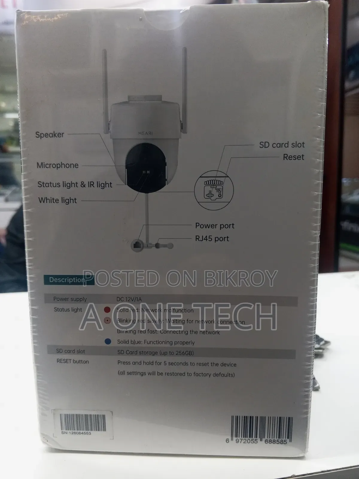 Meari S2 (Outdoor PTZ Smart WiFi Ip Camera)
