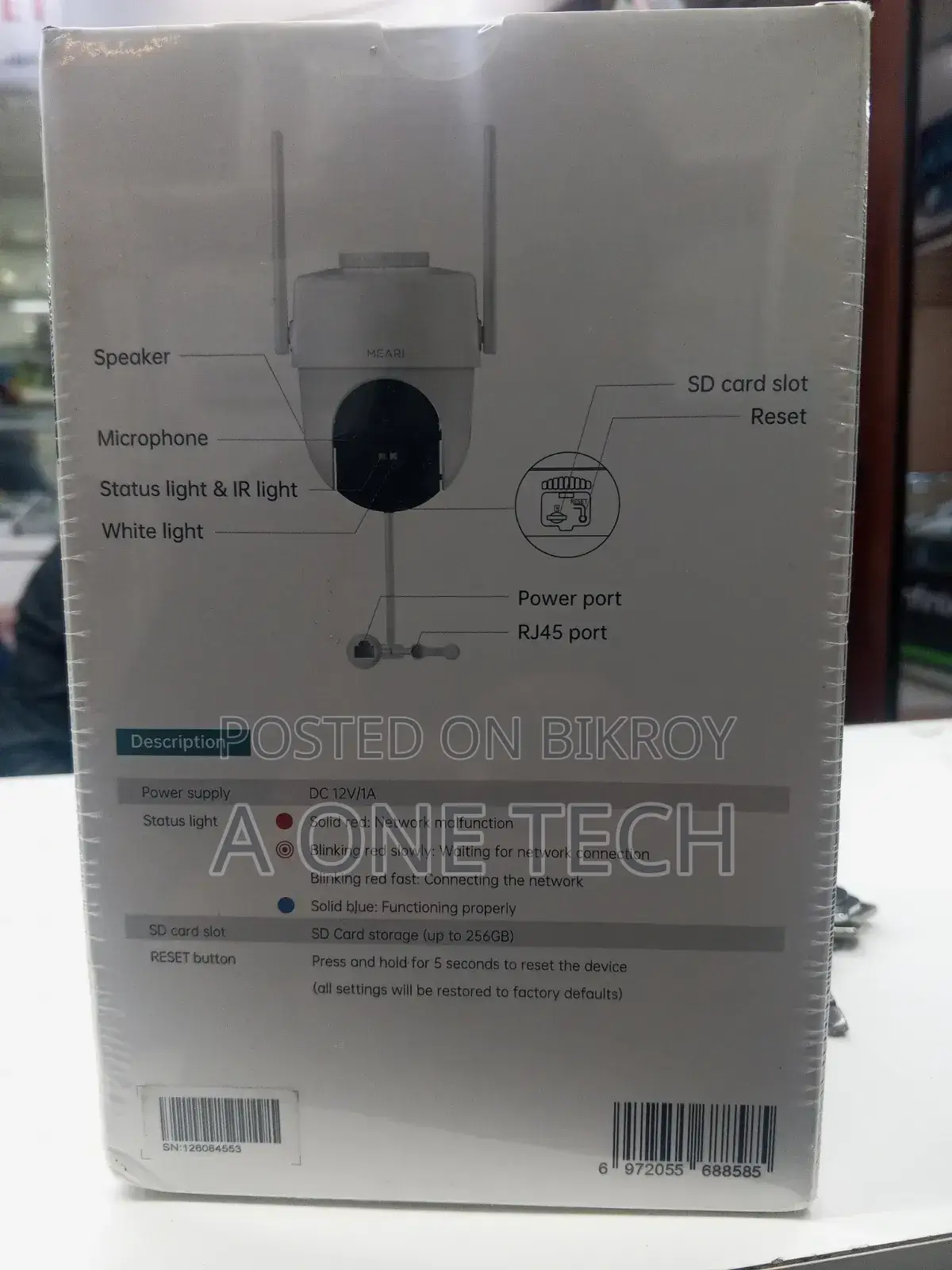 Meari S2 (Outdoor PTZ Smart WiFi Ip Camera)