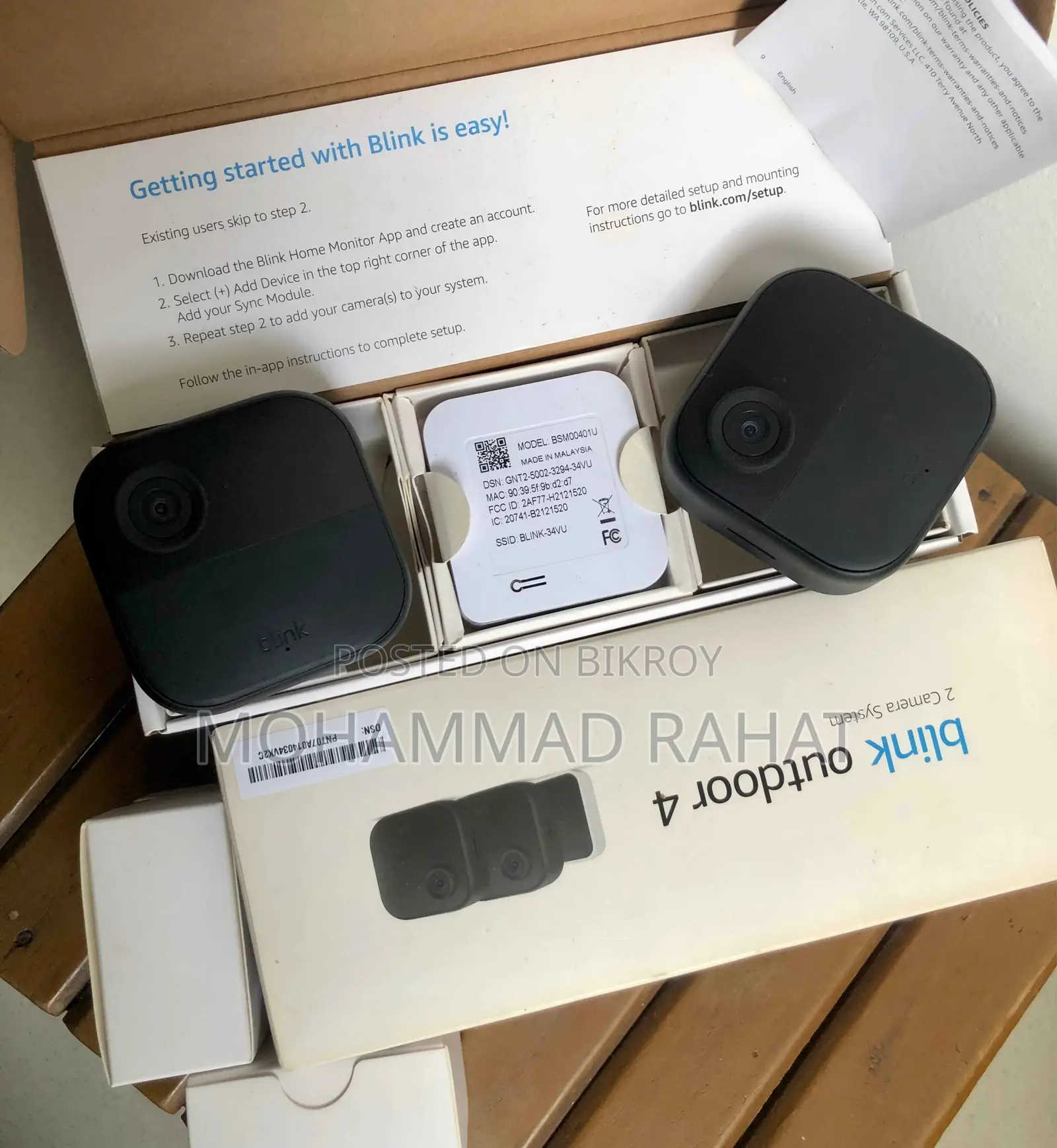 Blink Outdoor 4 – 2 CCTV Camera System