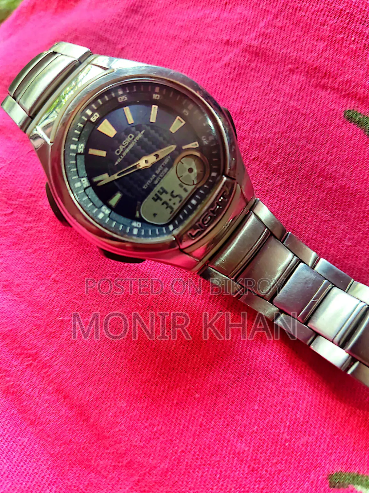 Casio Dual Time Watch