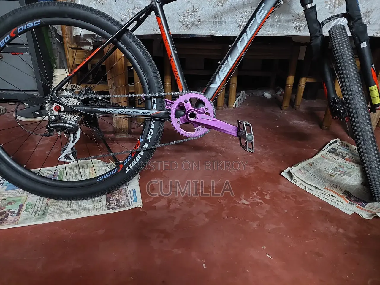Veloce সাইকেল একদম ফ্রেশ কন্ডিশন এবং ভালে একটা সাইকে লোকেশন কুমিল্লা
