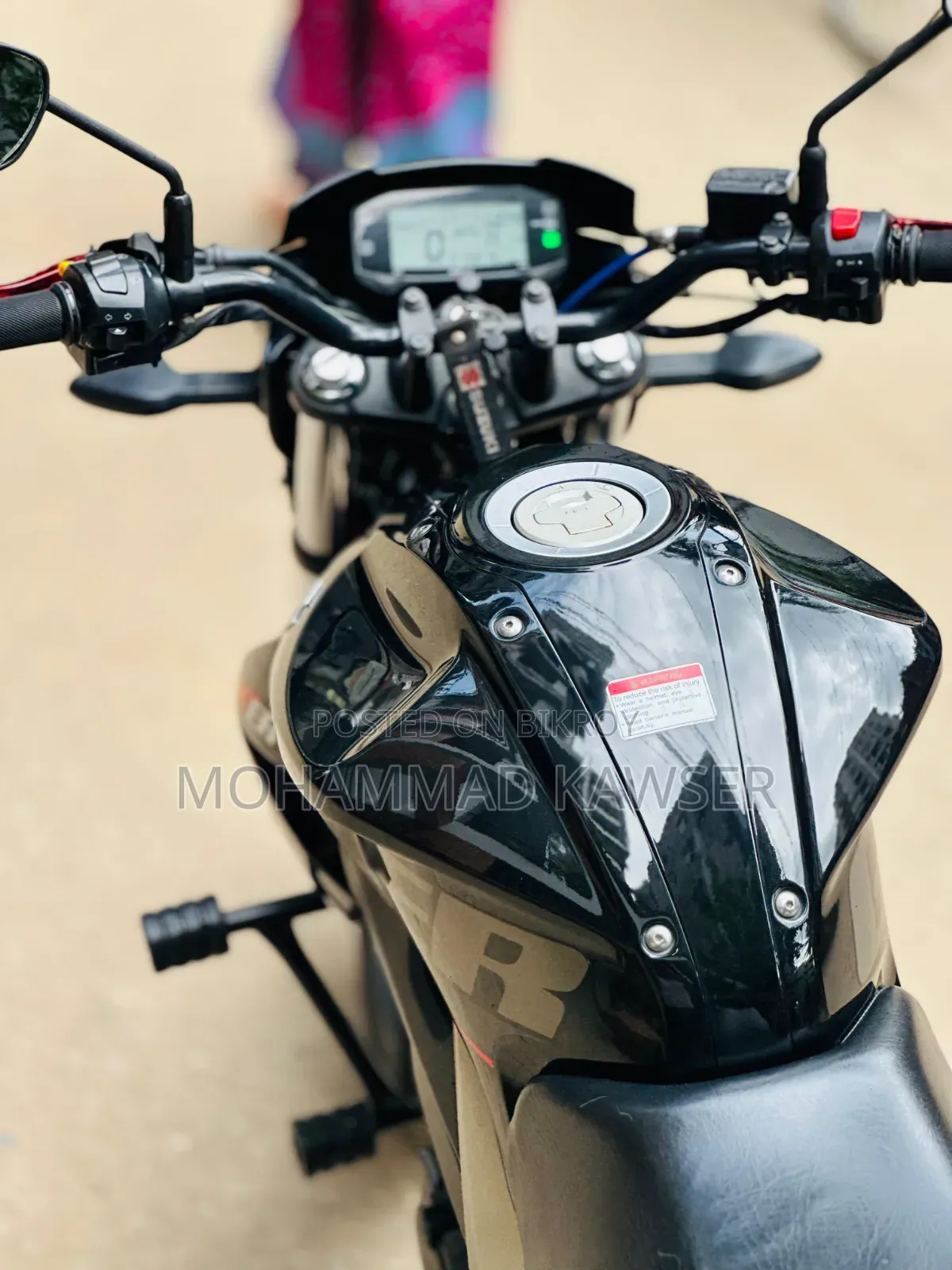 Suzuki Gixxer 2023 Black