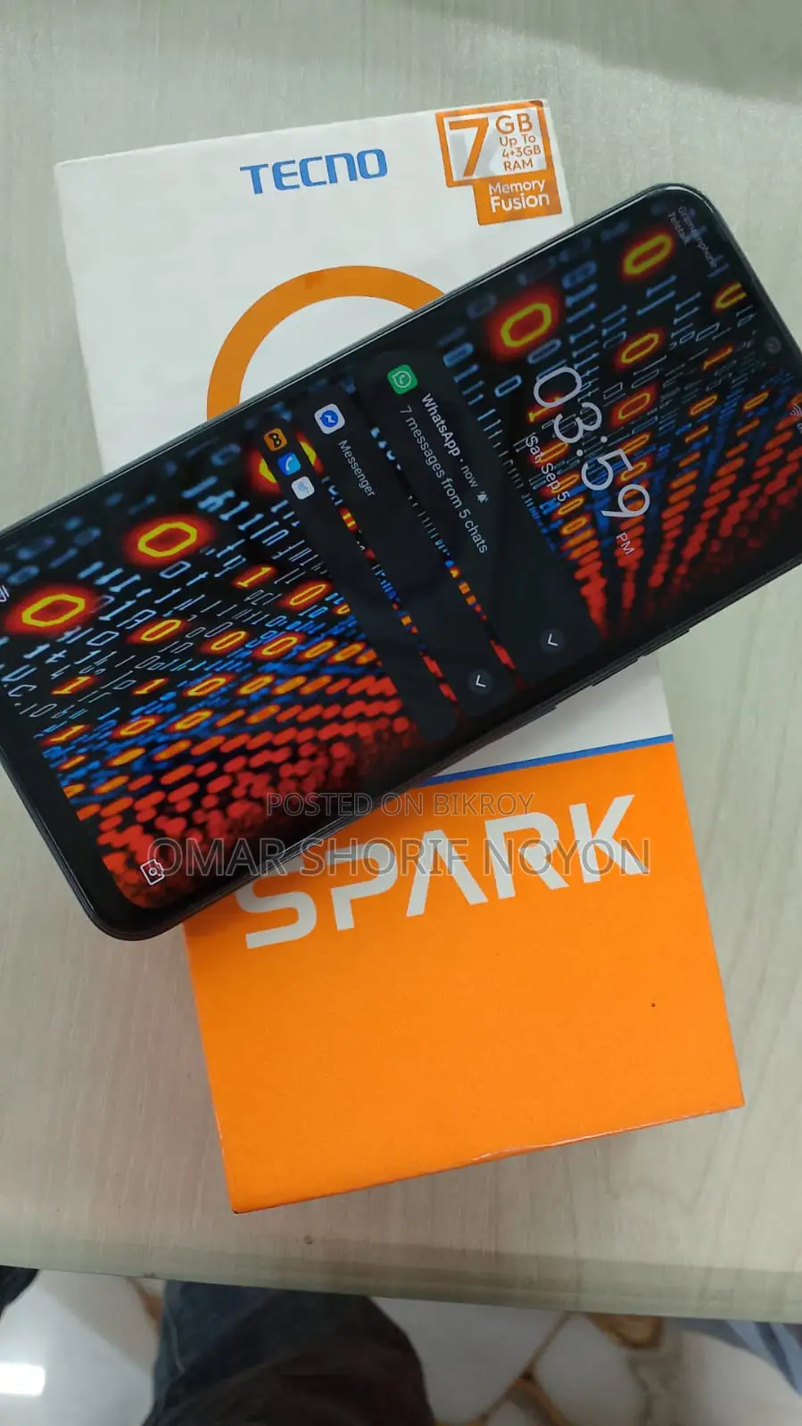 Tecno Spark 9T 128 GB Blue