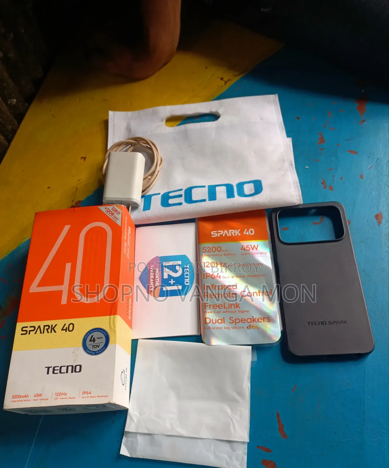 Tecno Spark 40 128 GB Black