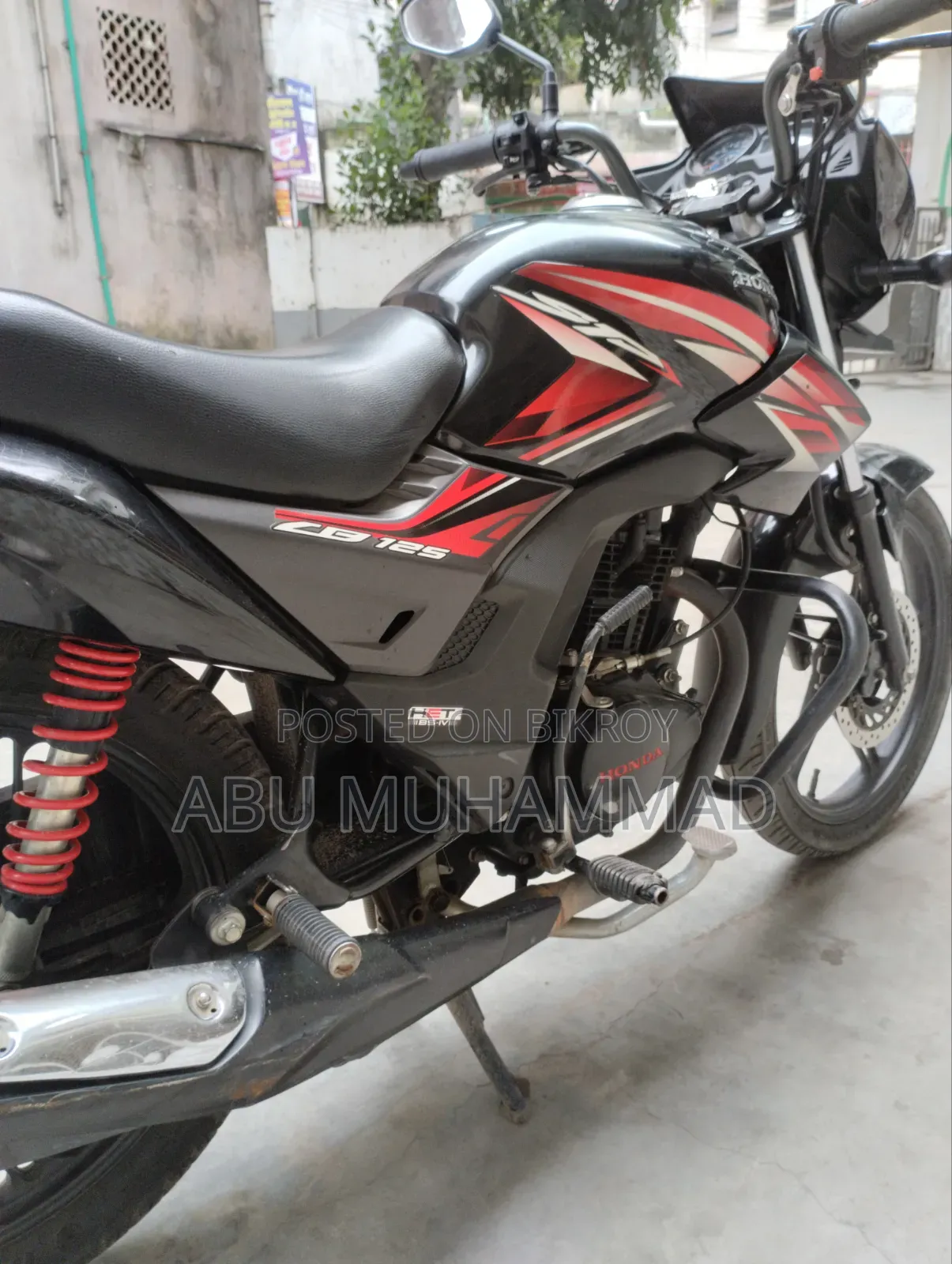 Honda SP 125 2019 Black