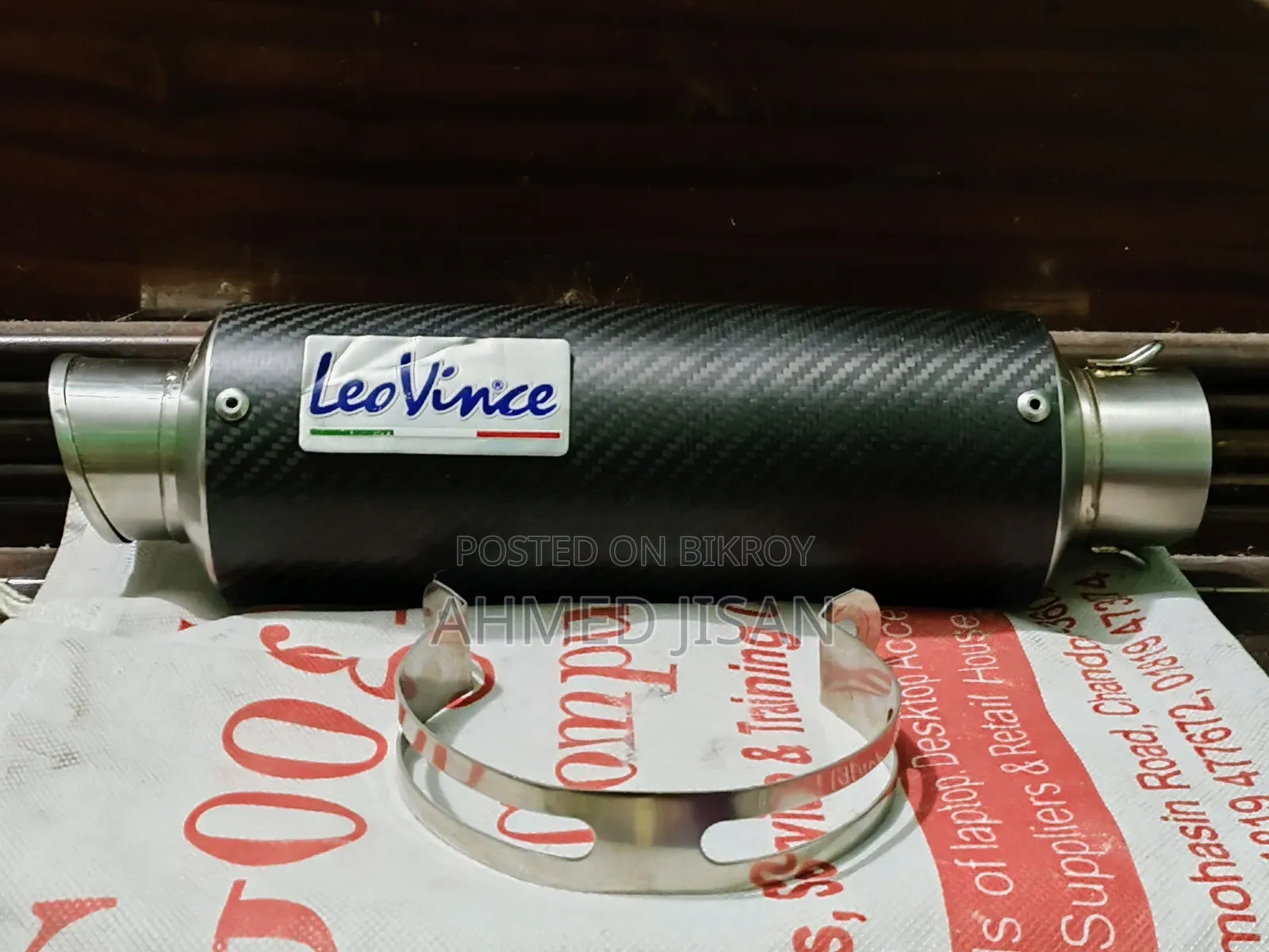 Leovince Exhaust With Ben Pip