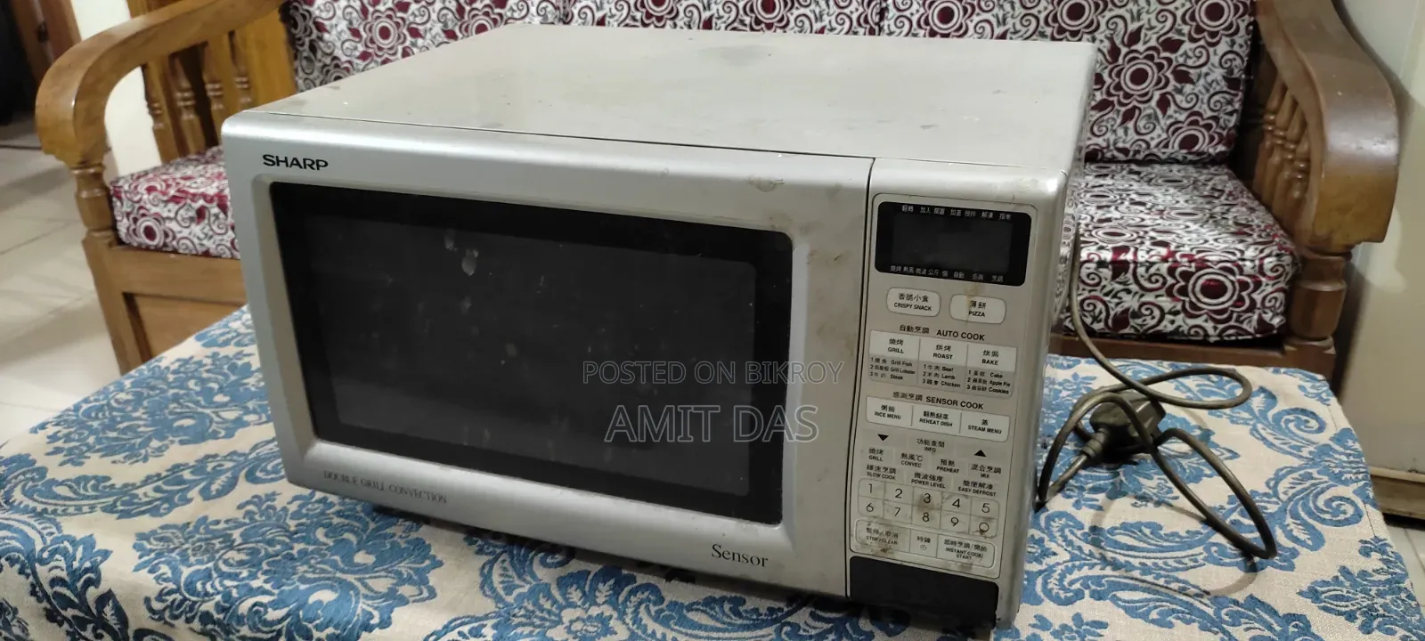 Sharp Double Grill Convection Microwave Oven Sensor