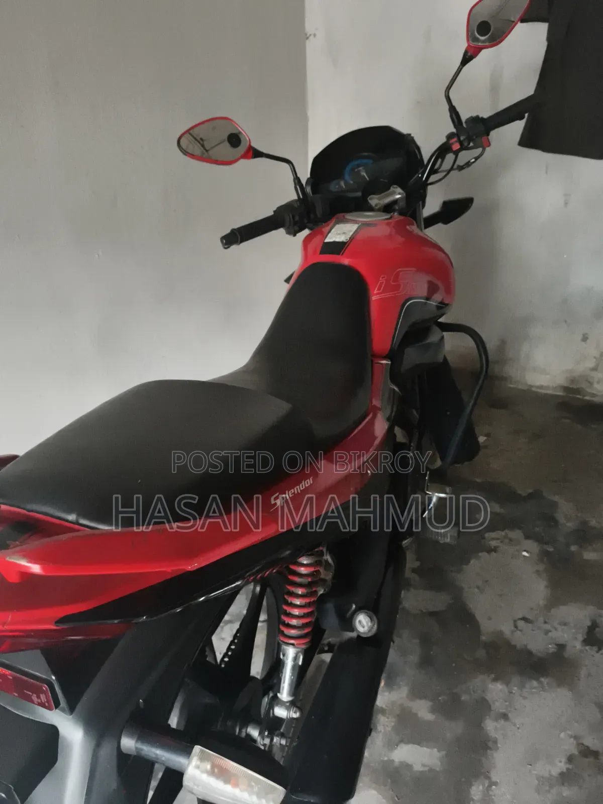 Hero Splendor iSmart Plus 2021 Red